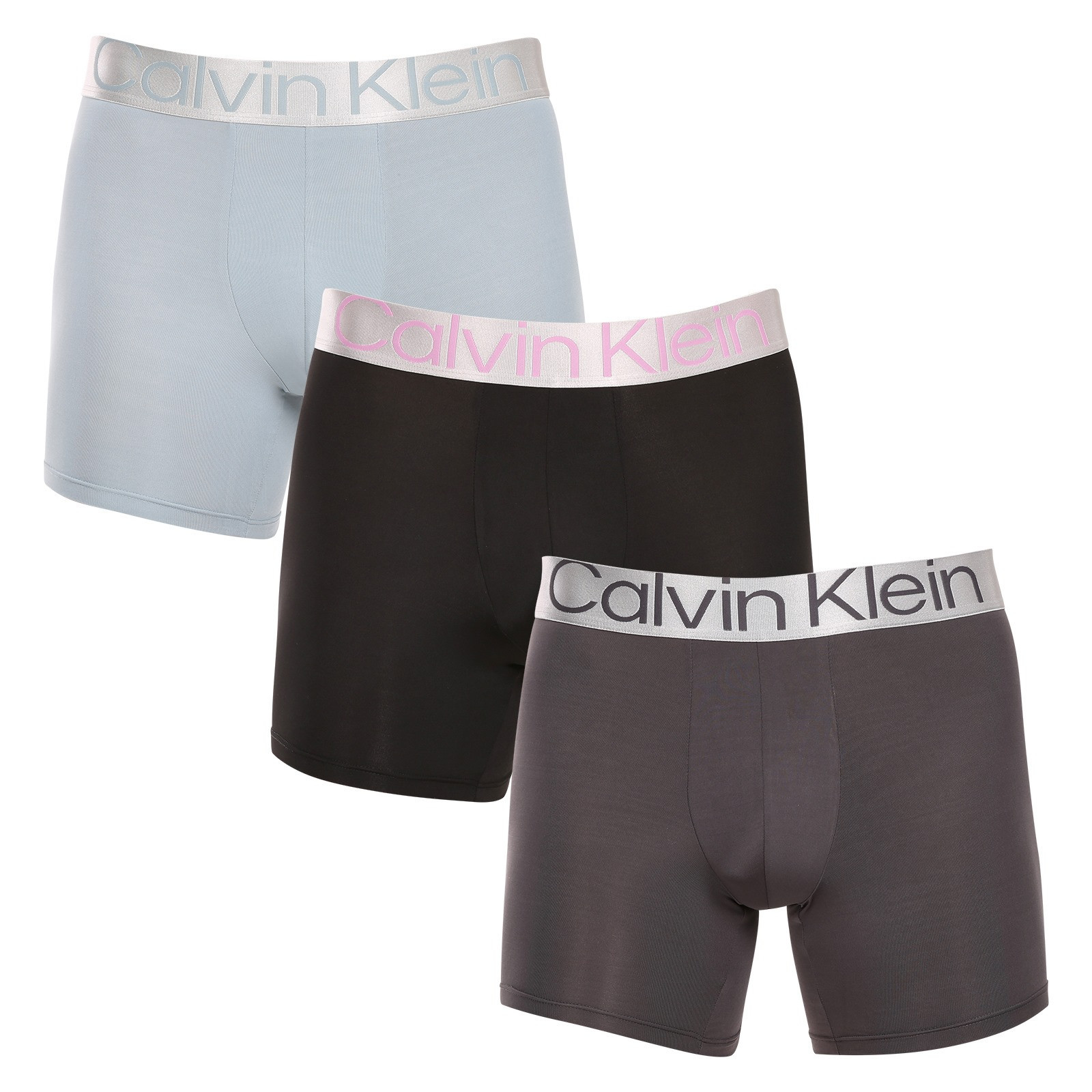 3PACK pánské boxerky Calvin Klein vícebarevné (NB3075A-N2D) XL