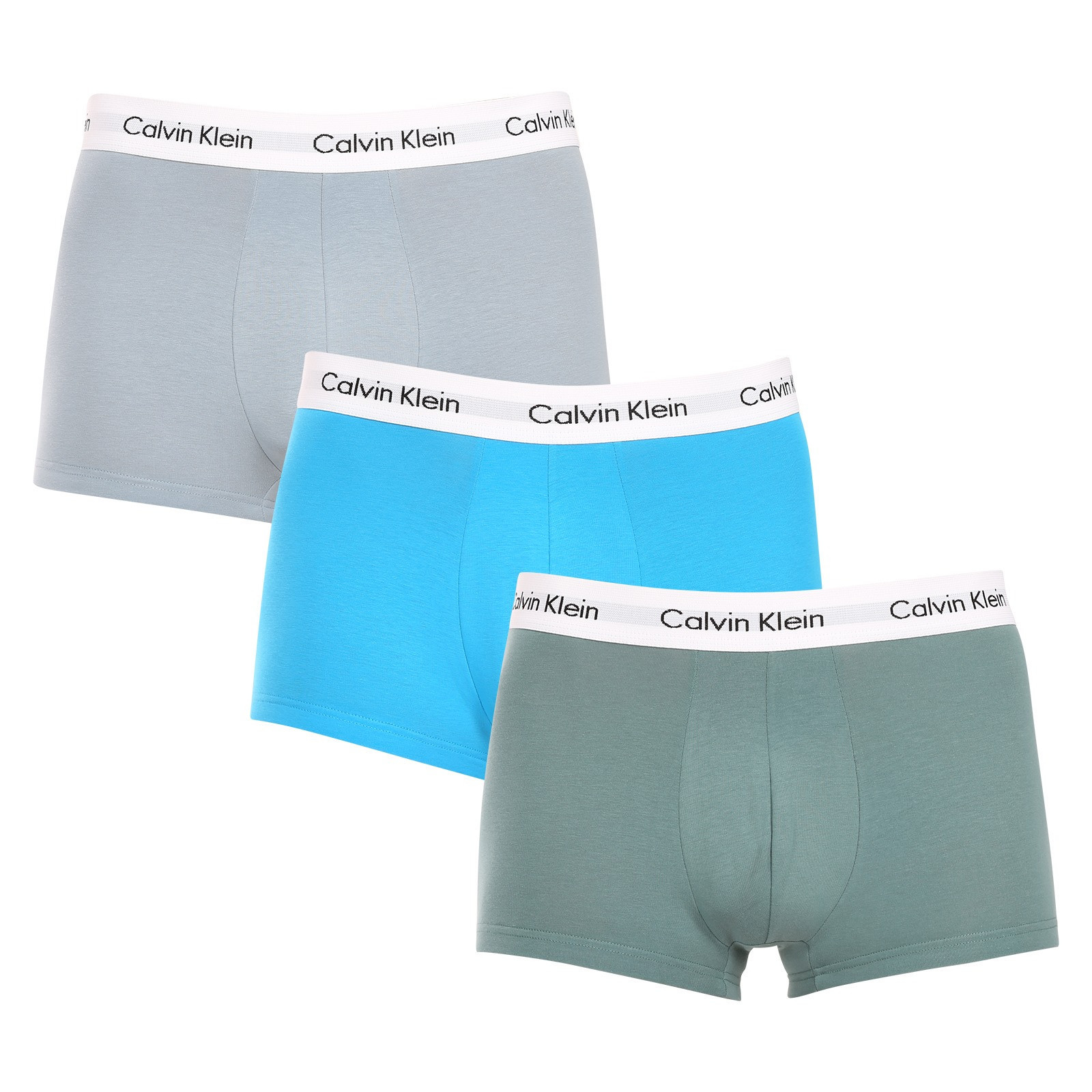 3PACK pánské boxerky Calvin Klein nadrozměr vícebarevné (NB2666A-N21) 3XL