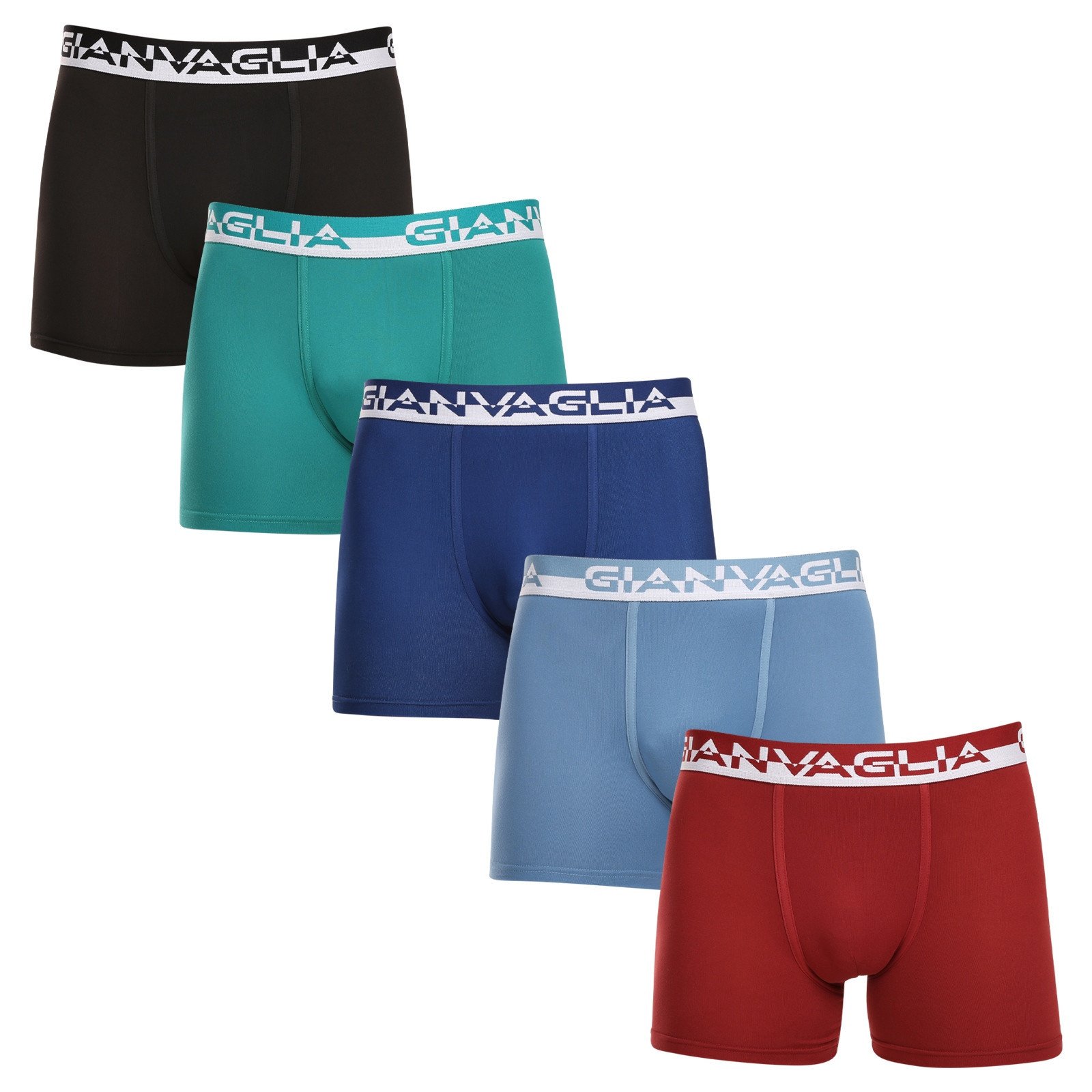 5PACK pánské boxerky Gianvaglia vícebarevné (GVG-5011) M