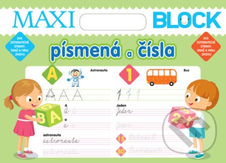 Maxi block Písmena a čísla - Foni book