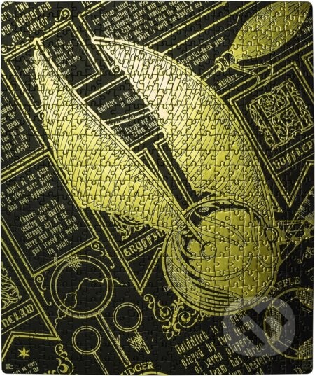 Puzzle Harry Potter: Ohnivá Strela 550 ks - Harry Potter