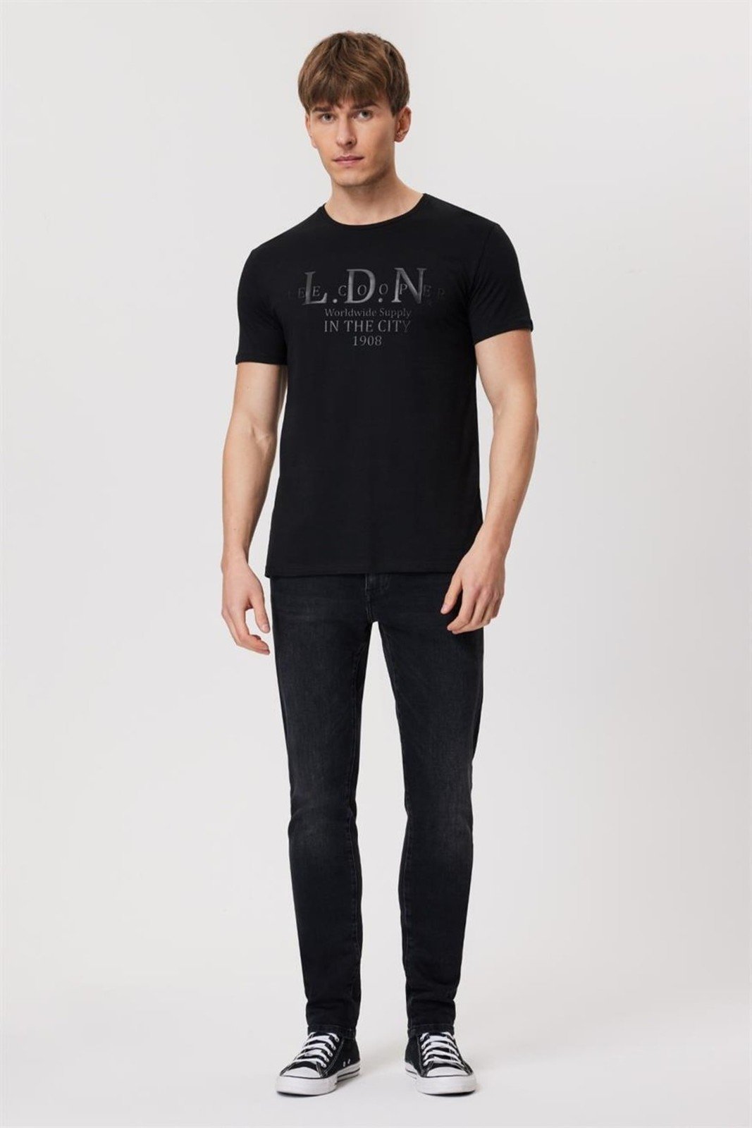 Lee Cooper Men's T-shirt Black