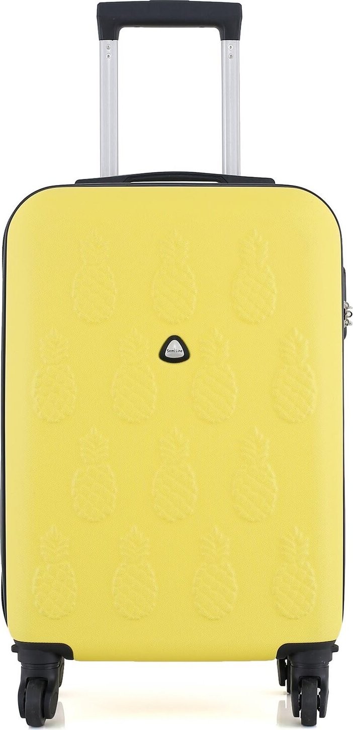 Kabinový kufr Semi Line T5571-2 Žlutá
