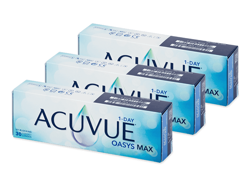 Acuvue Oasys Max 1-Day (90 čoček)