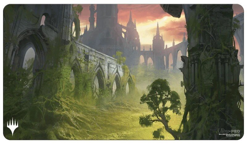 Magic hrací podložka Ravnica Remastered - Gruul Clans Stomping Ground