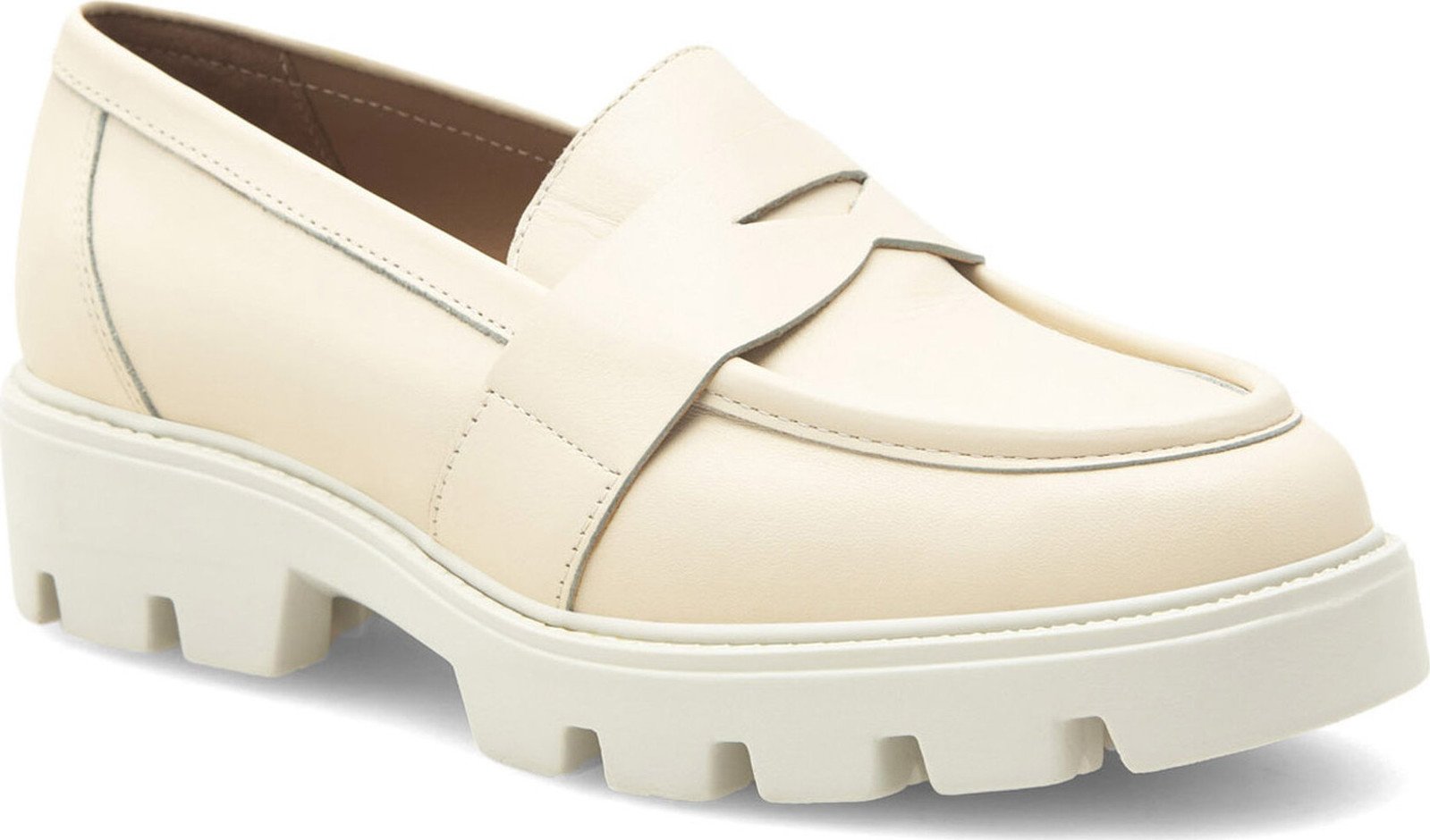 Loafersy Badura AMANTEA-E23-28180NAP Béžová