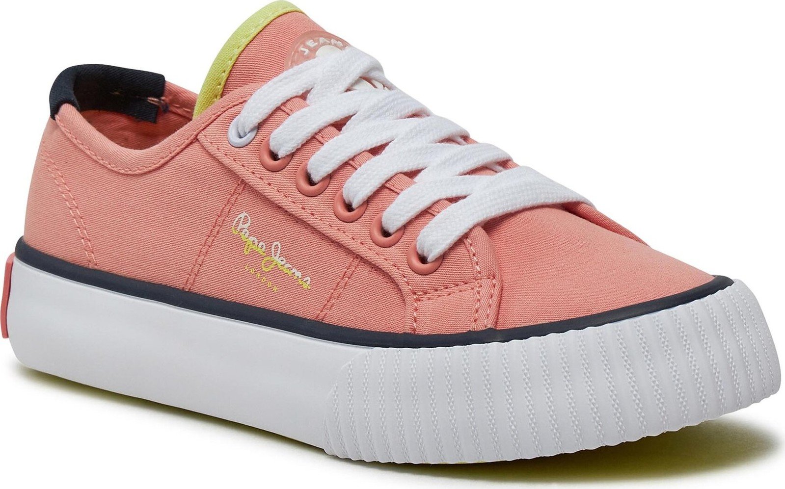 Tenisky Pepe Jeans Ottis Basic G PGS30605 Pastel Orange 119