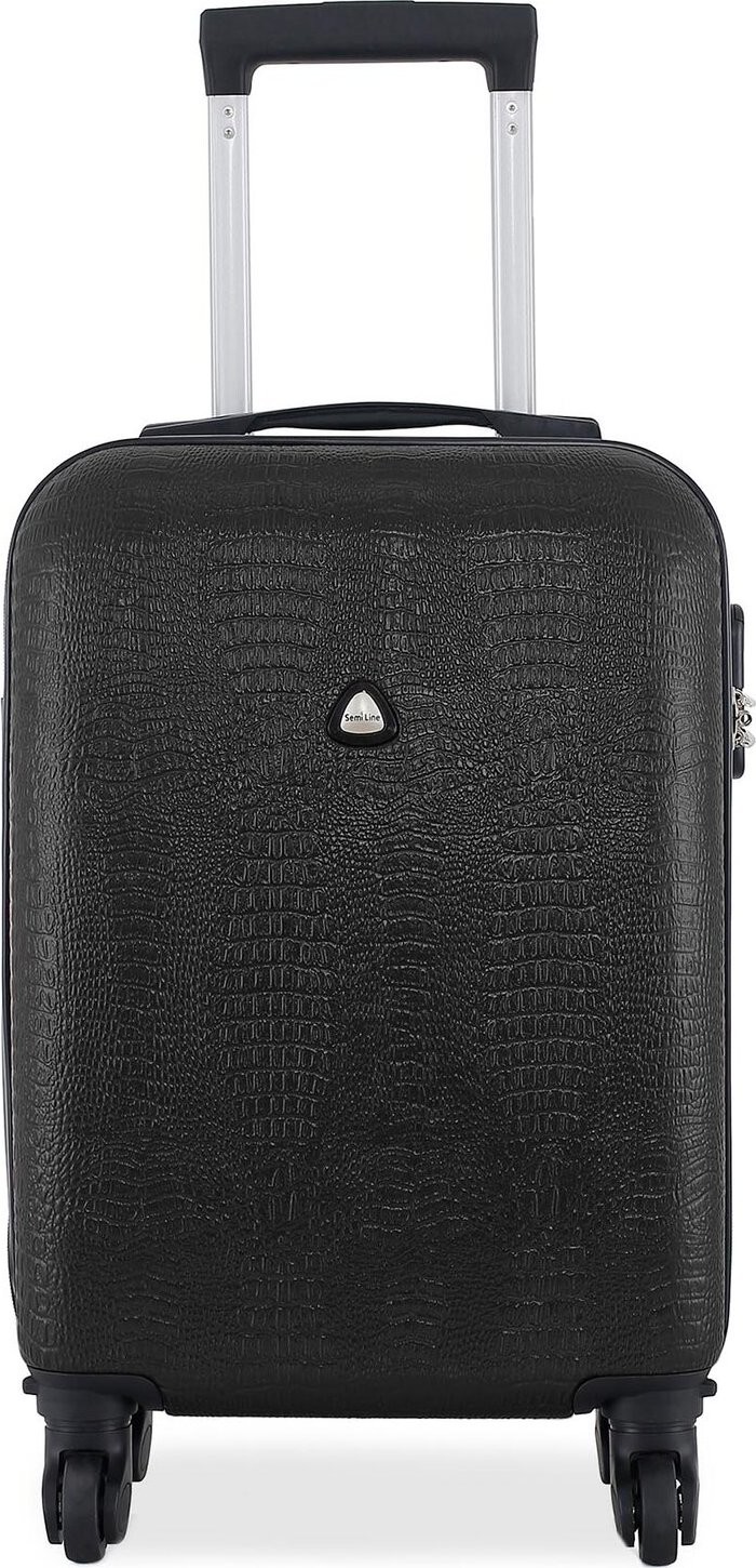 Kabinový kufr Semi Line T5638-2 Černá