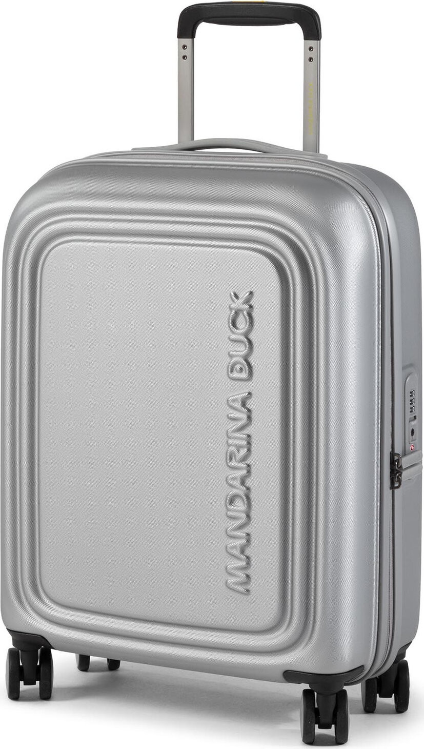 Kabinový kufr Mandarina Duck Logoduck + P10SZV54466 Silver