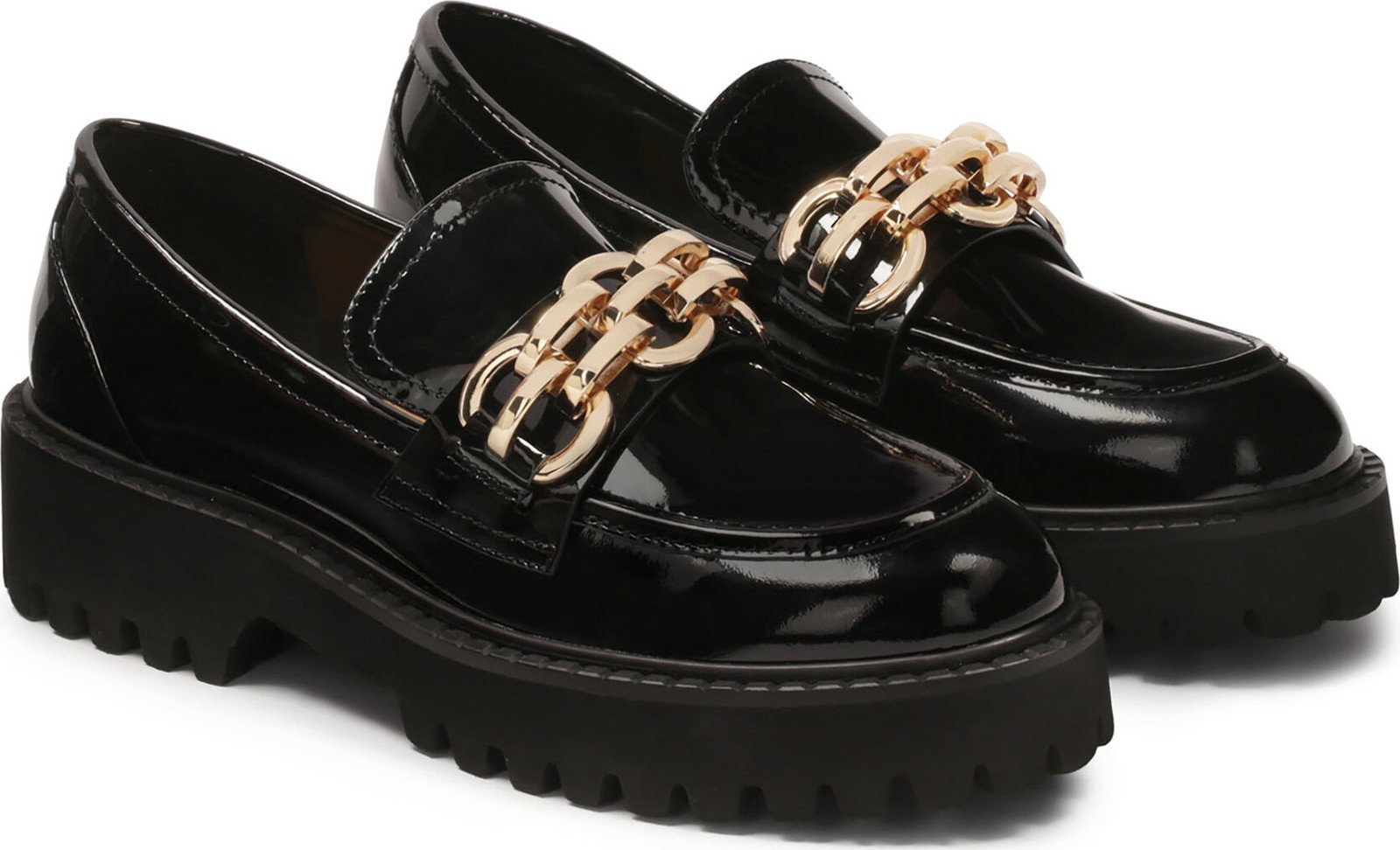 Loafersy Kazar Essen 85460-L0-00 Black