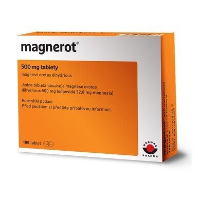 Magnerot 500mg 100 tablet