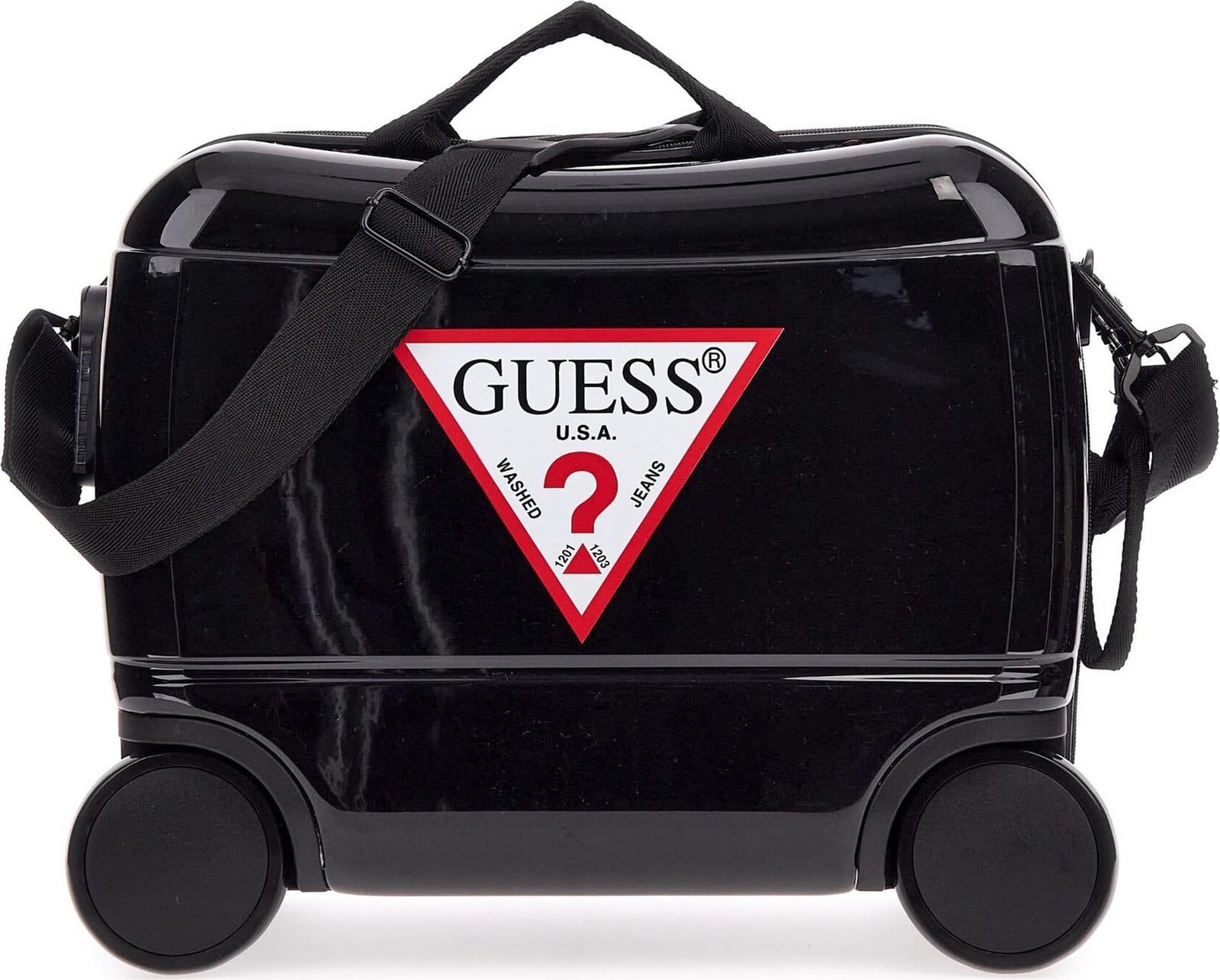 Dětský kufr Guess H3GZ04 WFGY0 JBLK