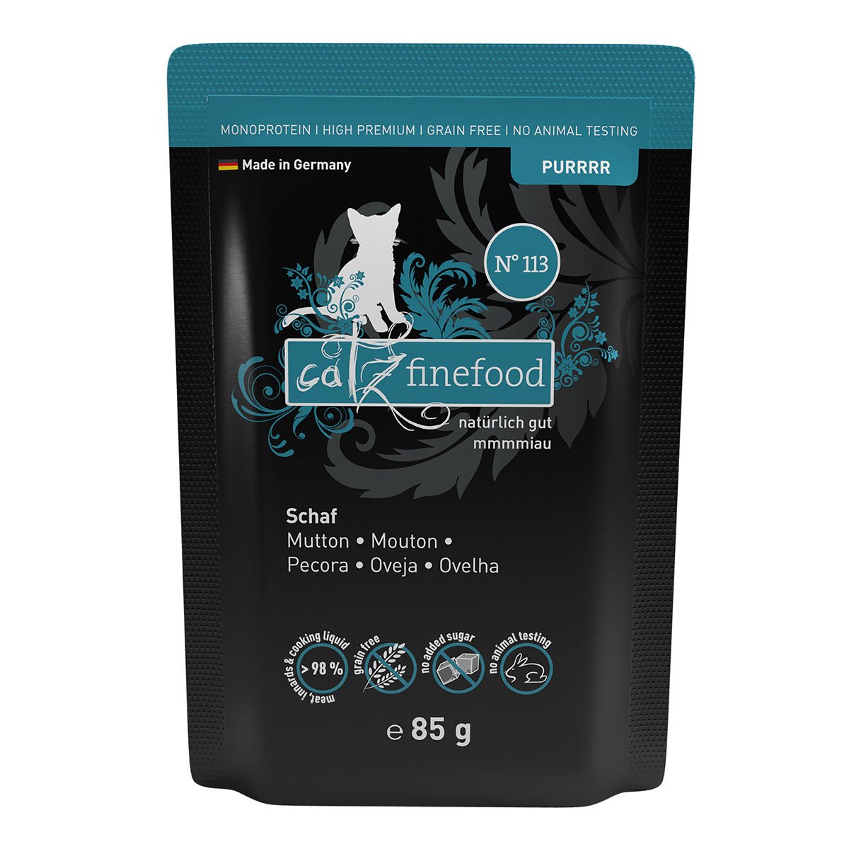 Catz finefood Purrrr No.113 skopové, 16 x 85 g