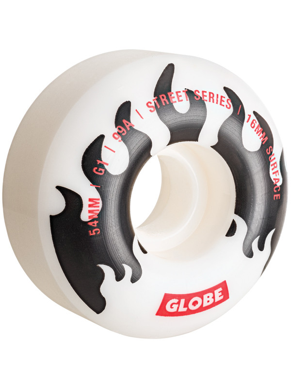 Globe - G1 Conical Street Wheel 54mm White - (sada 4 ks)