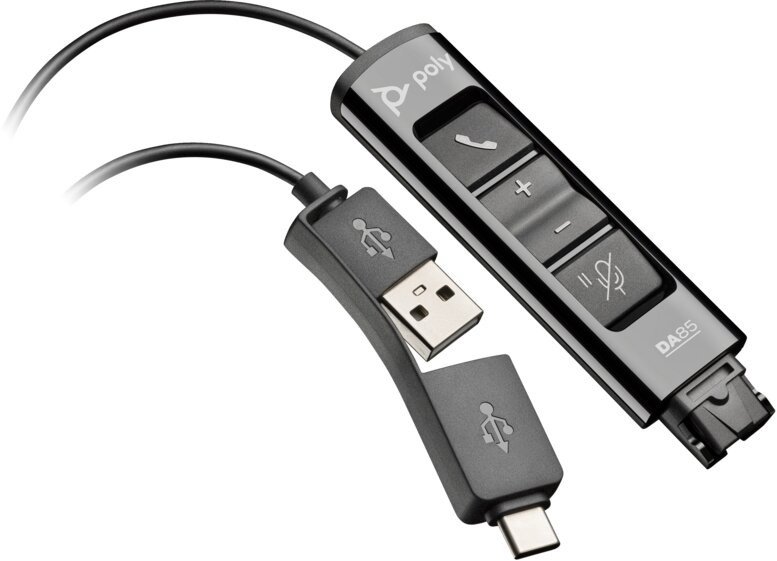 Poly adaptér DA85, USB na QD - 786C7AA
