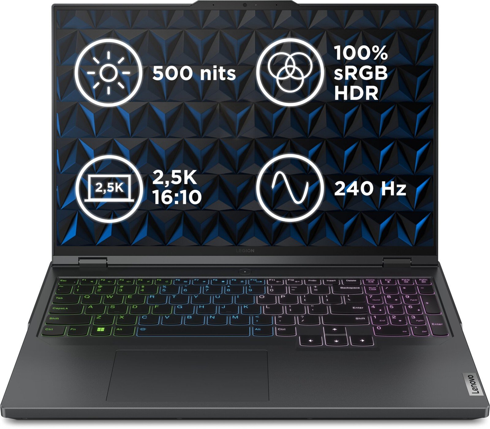Lenovo Legion Pro 5 16IRX9, šedá - 83DF0030CK