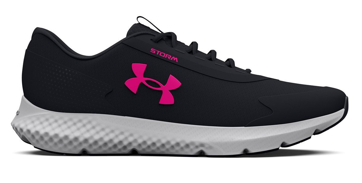Under Armour UA W Charged Rogue 3 Storm-BLK Dámské boty černé 37,5 3025524-002-6.5