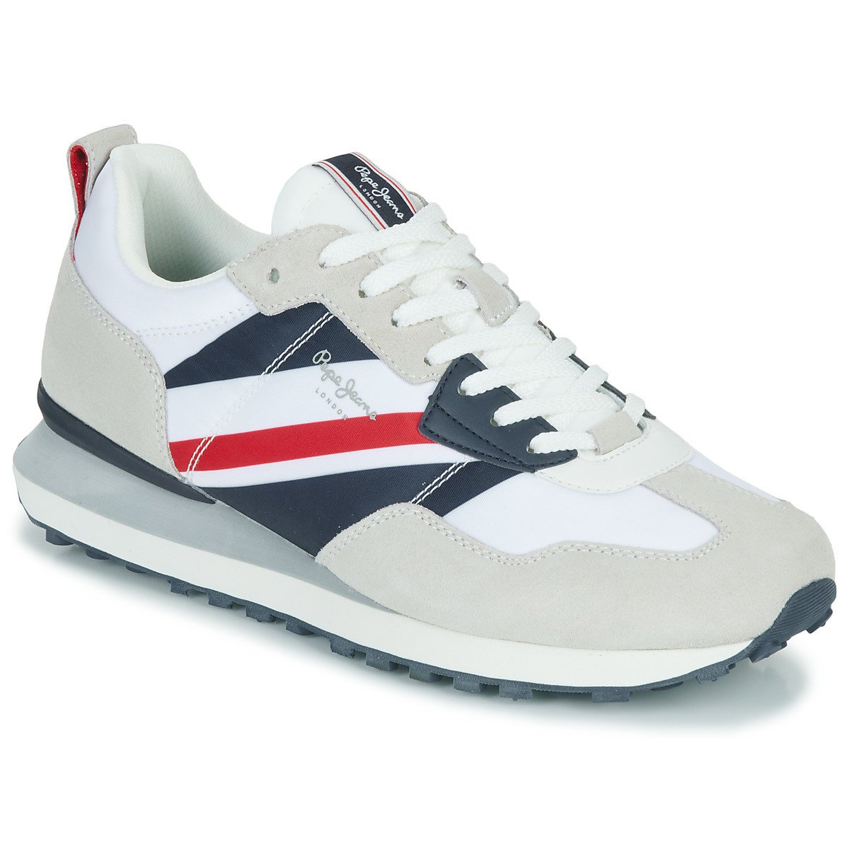 Pepe jeans  FOSTER MAN PRINT SS23  Bílá