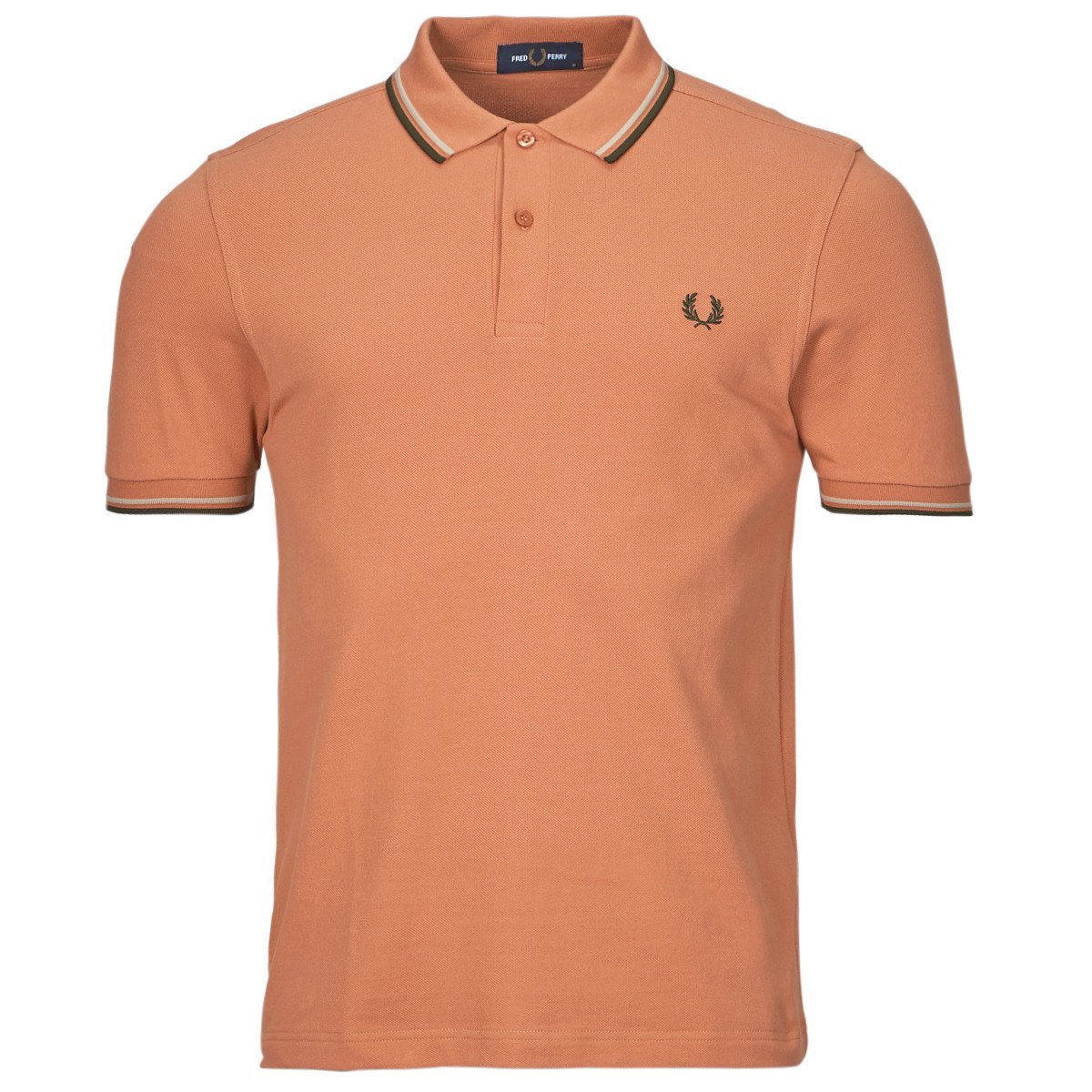 Fred Perry  TWIN TIPPED FRED PERRY SHIRT  Oranžová