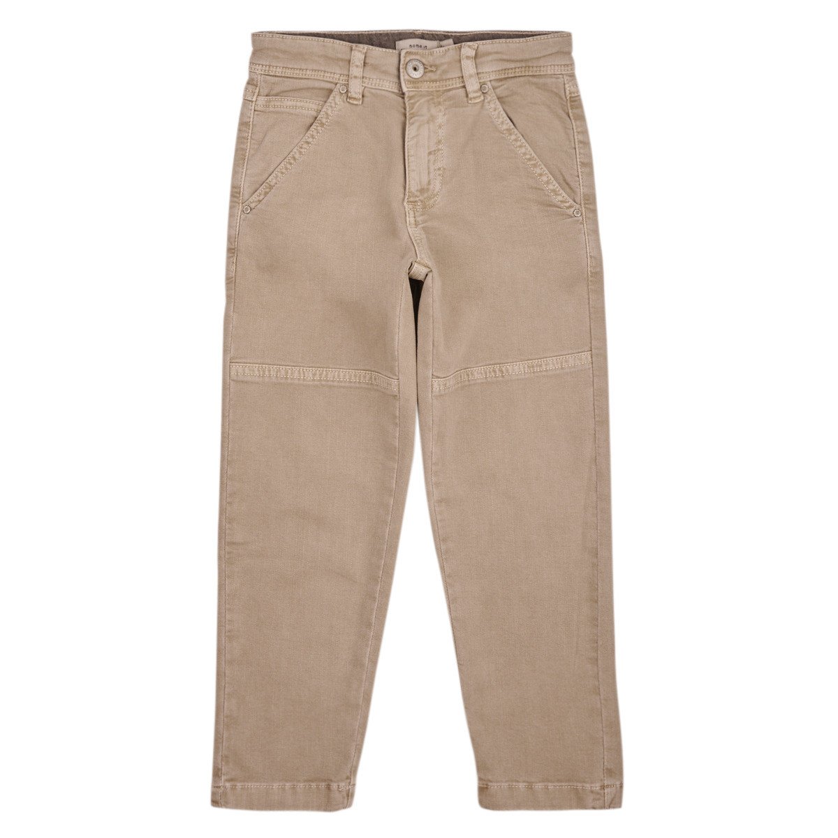 Name it  NKMSILAS TAPERED TWI PANT 1320-TP  Béžová