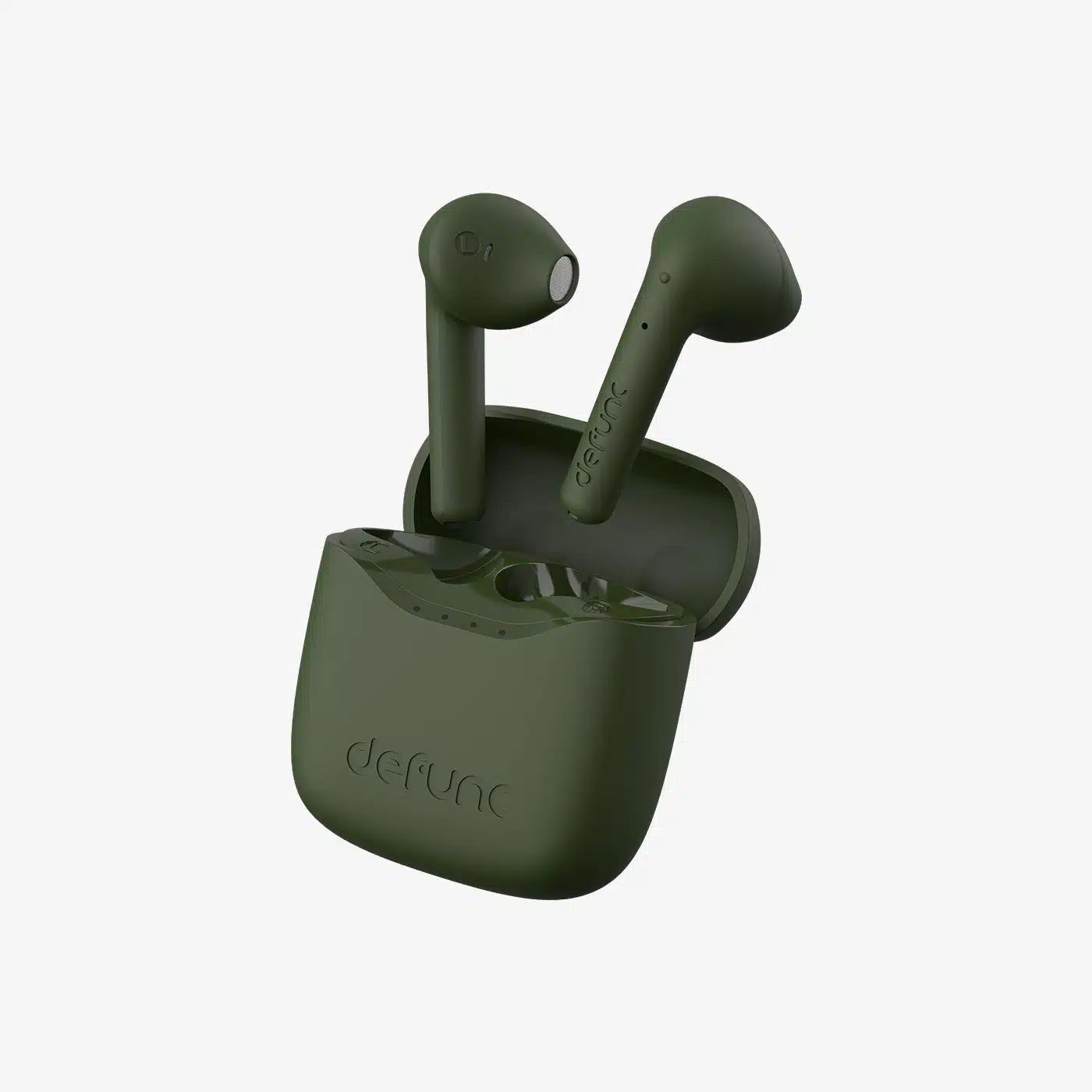 True Lite Defunc sluchátka do uší, bezdrátová, zelená