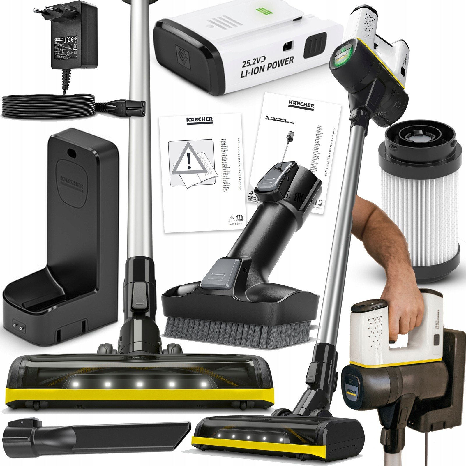 Tyčový Bezdrátový Vysavač VC 6 Home Karcher