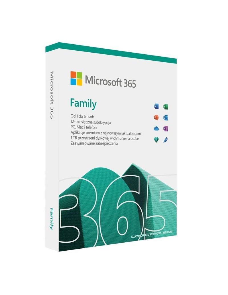 Software Microsoft M365 Family Box cs 6 Pc