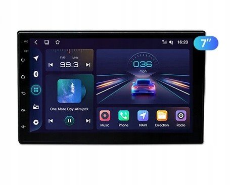 Autorádio CarPlay Android Auto 4G wifi 6+128GB Universal