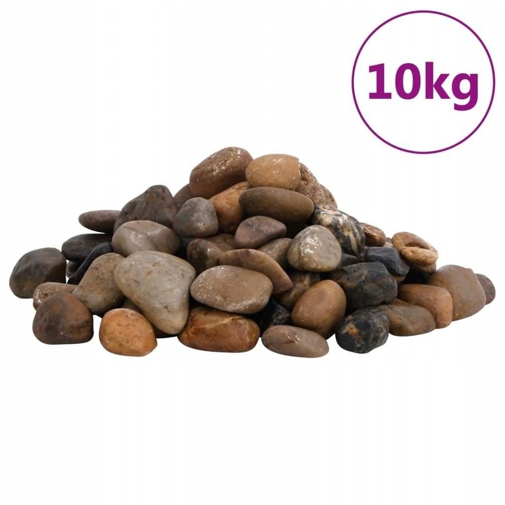 Leštěné Oblázky 10KG Různobarevné 2-5CM