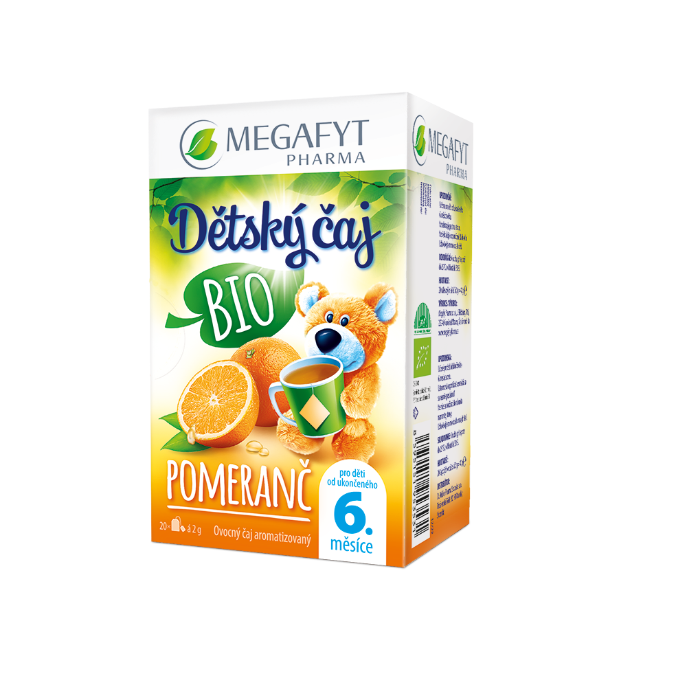 Megafyt Dětský čaj Pomeranč Bio 20x2g