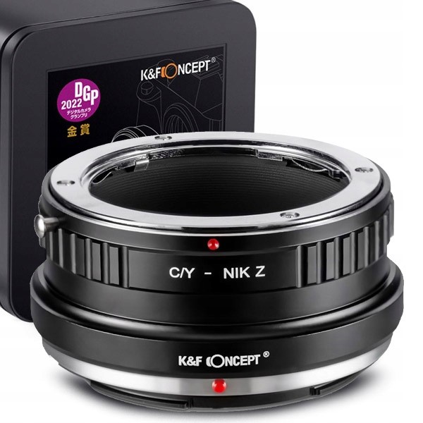 Adaptér Contax Nikon-z Nikon Z6 Z7 redukce C/y redukce K&f Concept