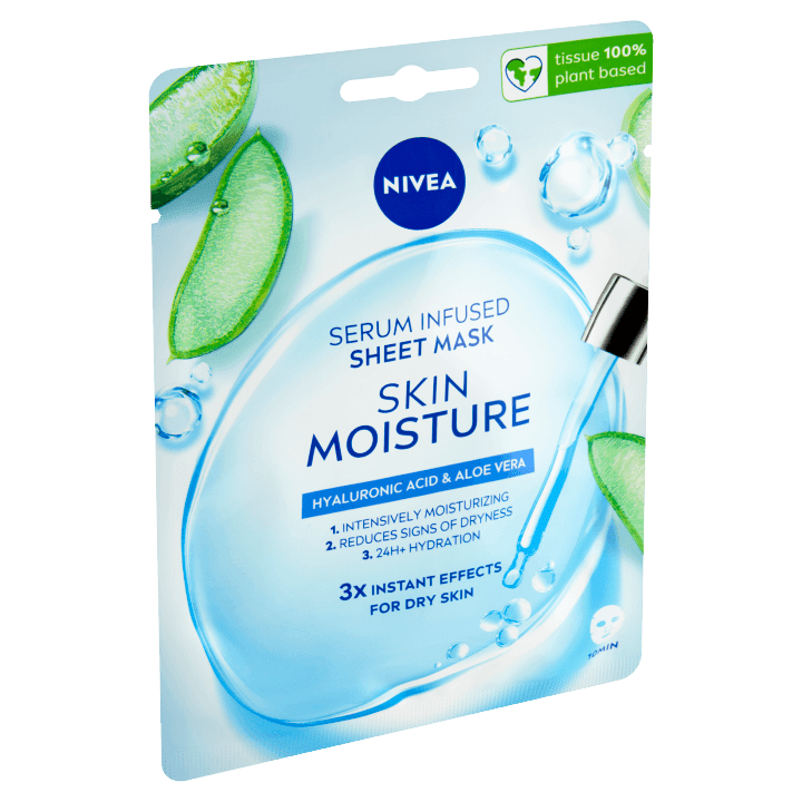 Nivea Skin Moisture Hydratační textilní maska 1 ks