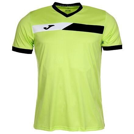 Joma Court Short Sleeve T-shirt pánské triko limetková