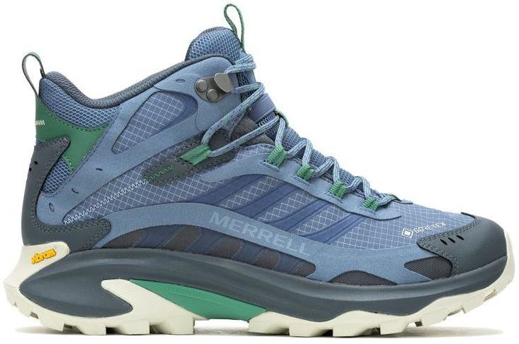 Merrell J037511 Moab Speed 2 Mid Gtx Steel Blue