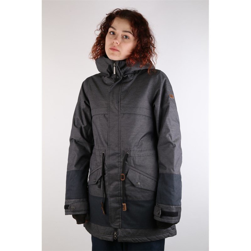 bunda NIKITA - Ash Stretch Demin Jacket Black (BKL) velikost: S