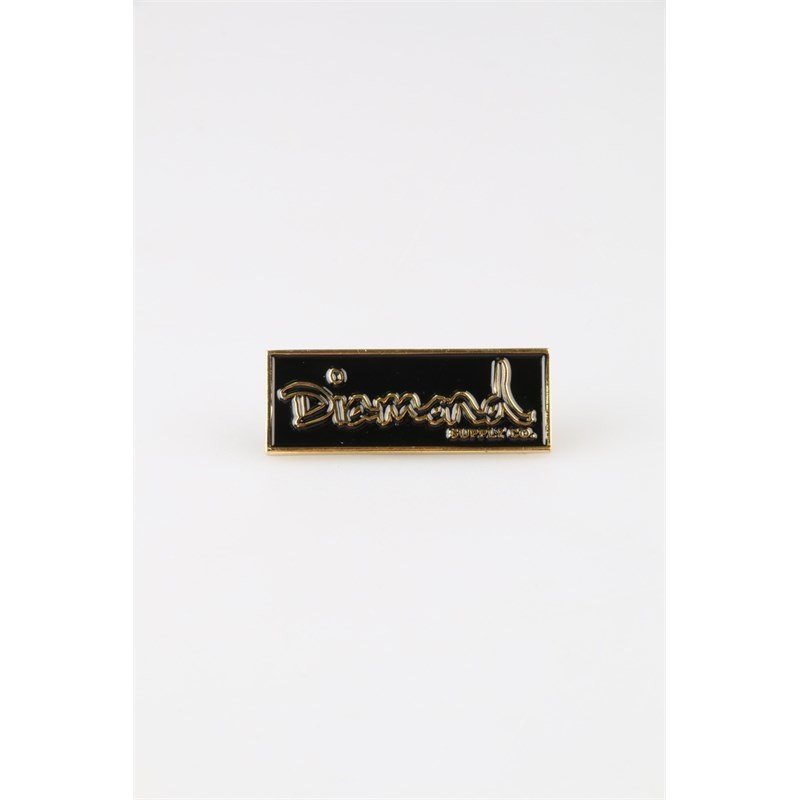 odznáček DIAMOND - Og Script Enamel Pin Gold (GLD)