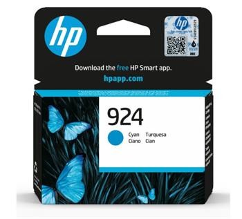 HP 924 Cyan Original Ink Cartridge, 4K0U3NE