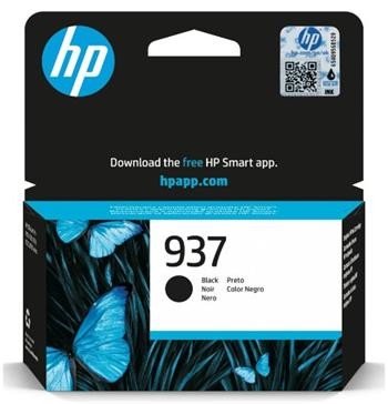 HP 937 Black Original Ink Cartridge, 4S6W5NE