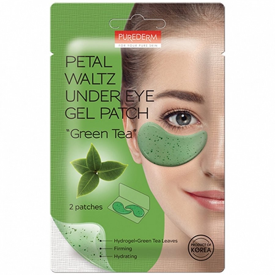 Purederm Petal Waltz Under Eye Gel Patch Green Tea Náplast 1 kus