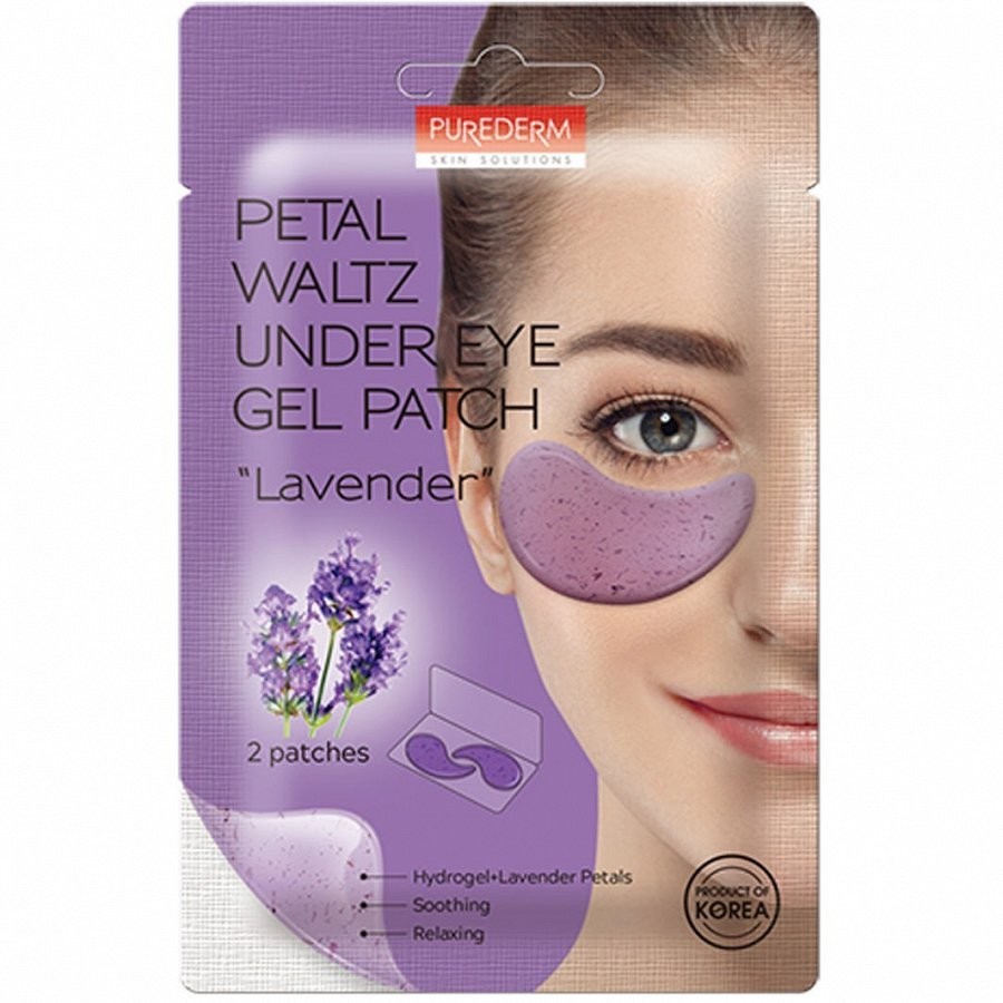 Purederm Petal Waltz Under Eye Gel Patch Lavender Náplast 1 kus