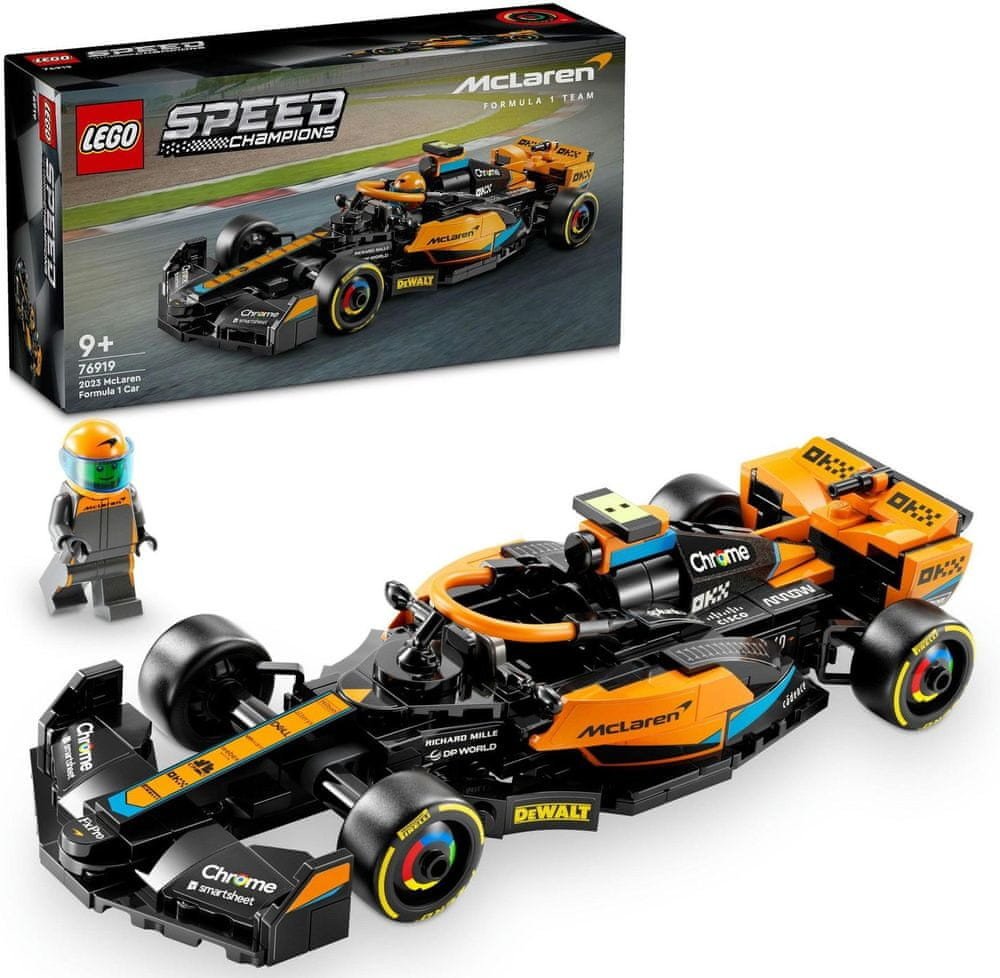 LEGO Speed Champions 76919 Závodní auto McLaren Formule 1 2023