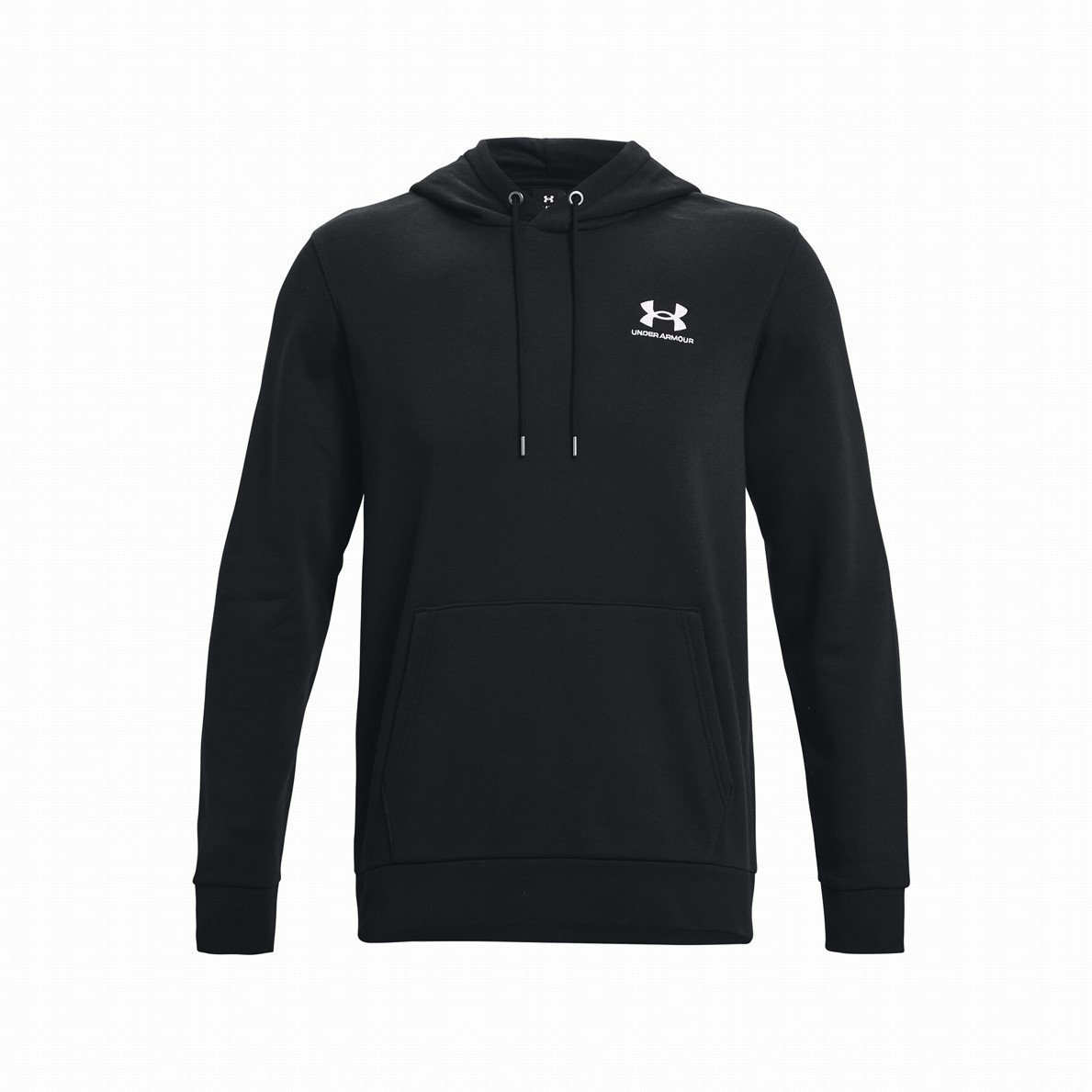 Pánská mikina Under Armour Essential Fleece Hoodie Velikost: M / Barva: černá