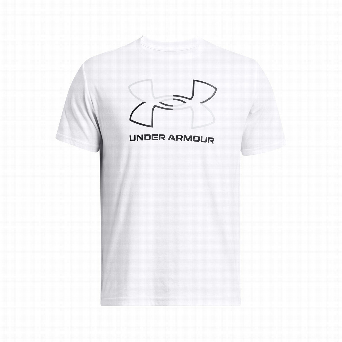 Pánské funkční triko Under Armour GL FOUNDATION UPDATE SS Velikost: M / Barva: bílá/černá