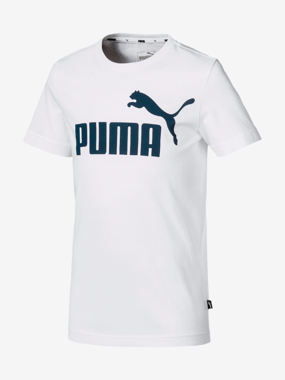 ESS Logo Tee B Puma White-Surf the web 140 cm