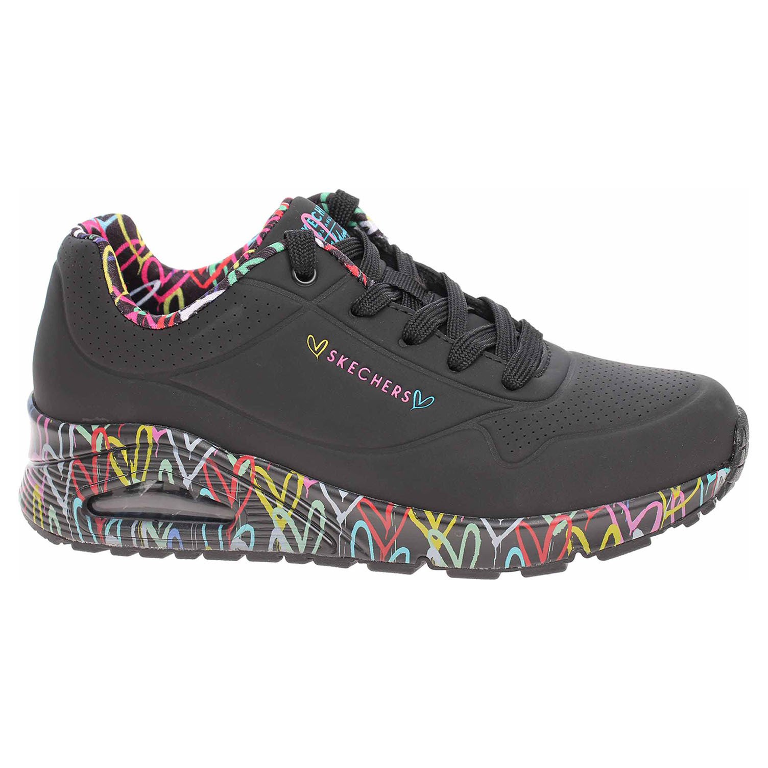 Ecco Skechers x JGoldcrown: Uno - Loving Love black 23201314