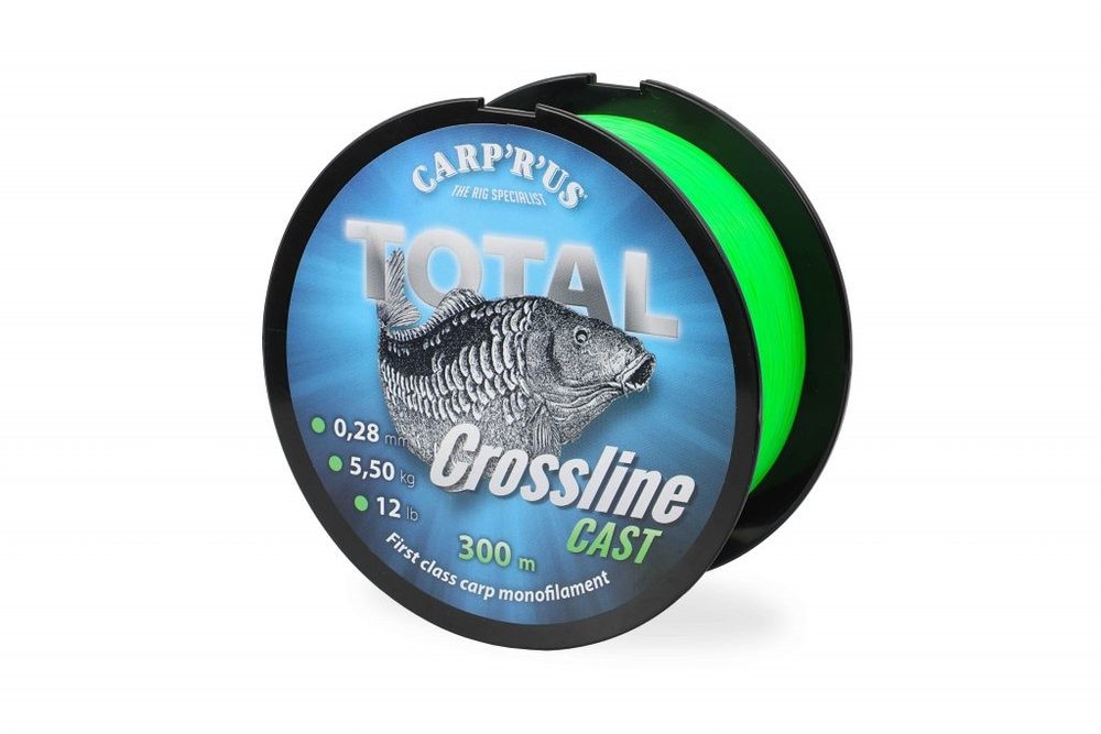 Carp'R'Us Vlasec Total Crossline Cast Green 500m - 0,25mm 4,5kg