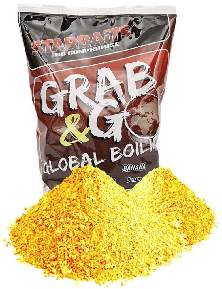 Starbaits Method Mix Global 1,8kg - Banana Cream