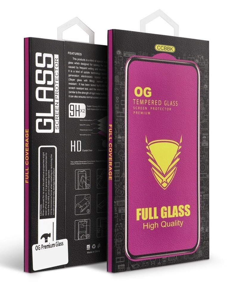 Tvrzené sklo OG Premium Glass Xiaomi Redmi 13C Full Cover černé 118454
