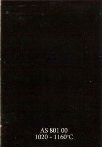 Glazura lesklá – černá 0,5kg