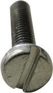 TOOLCRAFT 104157 šrouby s válcovou hlavou M2.5 4 mm příruba DIN 84 ocel galvanizováno zinkem 200 ks